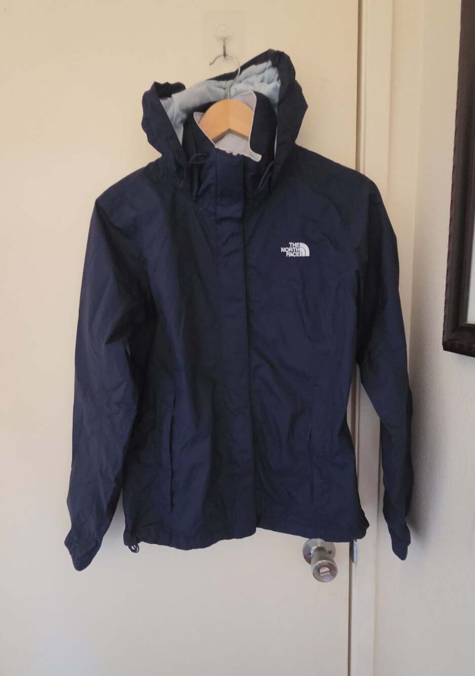 The North Face Venture 2 Jacket Size M Navy Waterproof Rain Shell